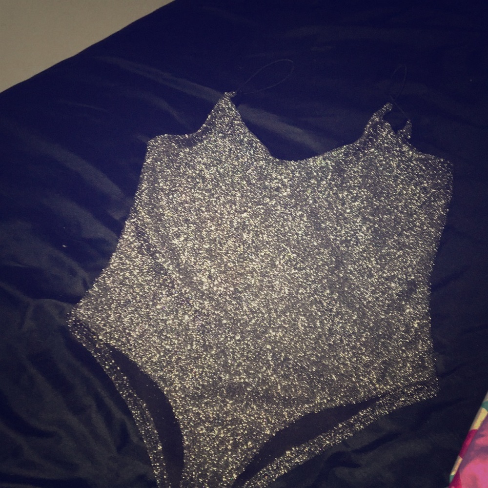 Beautiful glitter one piece